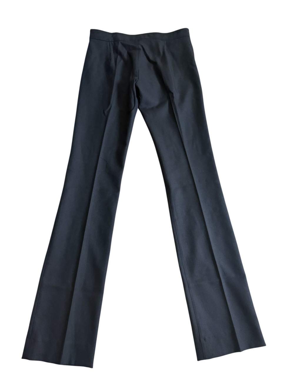 NWT GIAMBATTISTA VALLI High-Waist Wool Tailored Trousers In Navy Blue Size 38 - Picture 2 of 7